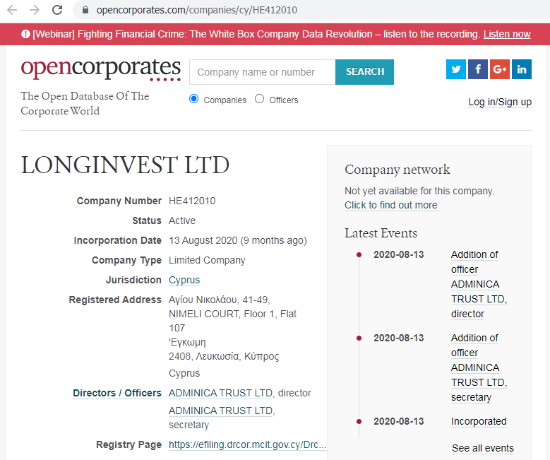 Leonbets Longinvest Ltd