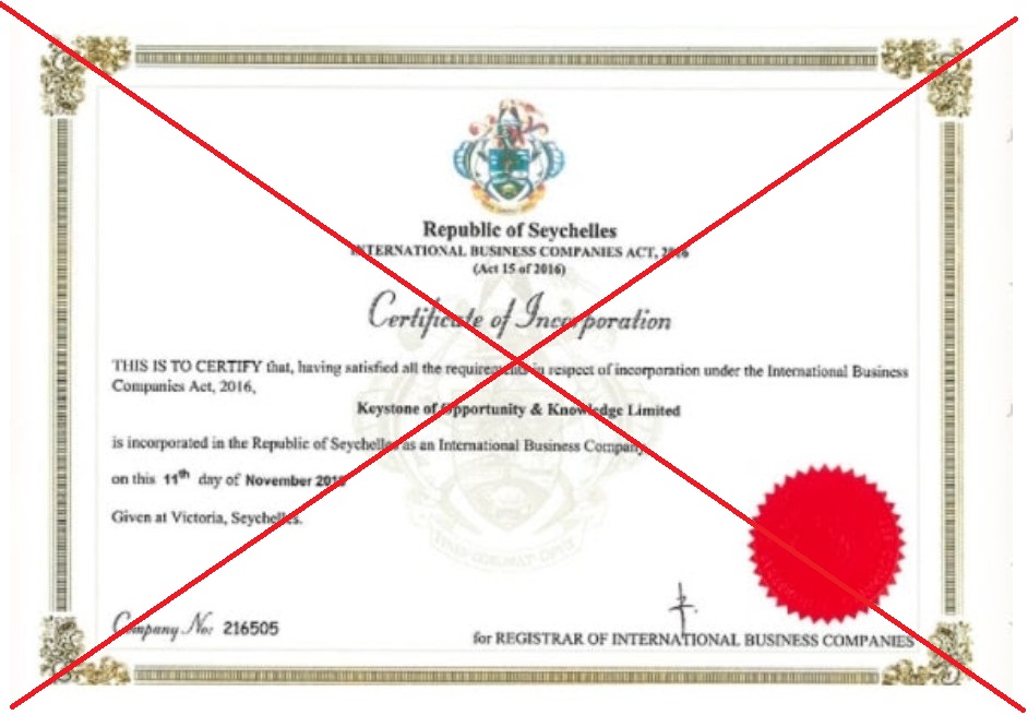 KOK Play sertifikat