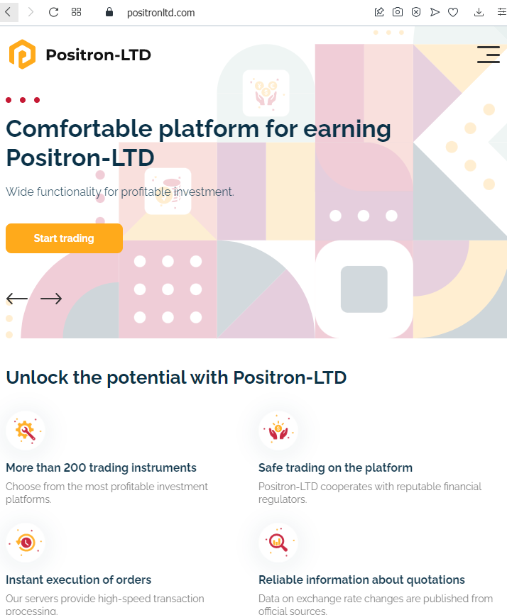 Positron LTD site