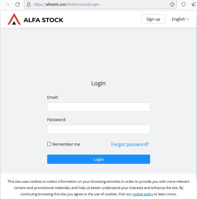 Alfa Stock proverka sajtov