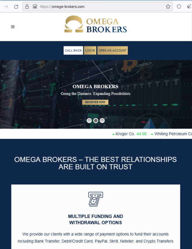 Trmzone svyazi omega-brokers.com