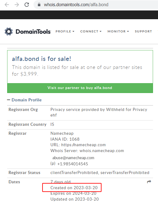 Alfa Bond proverka sajta