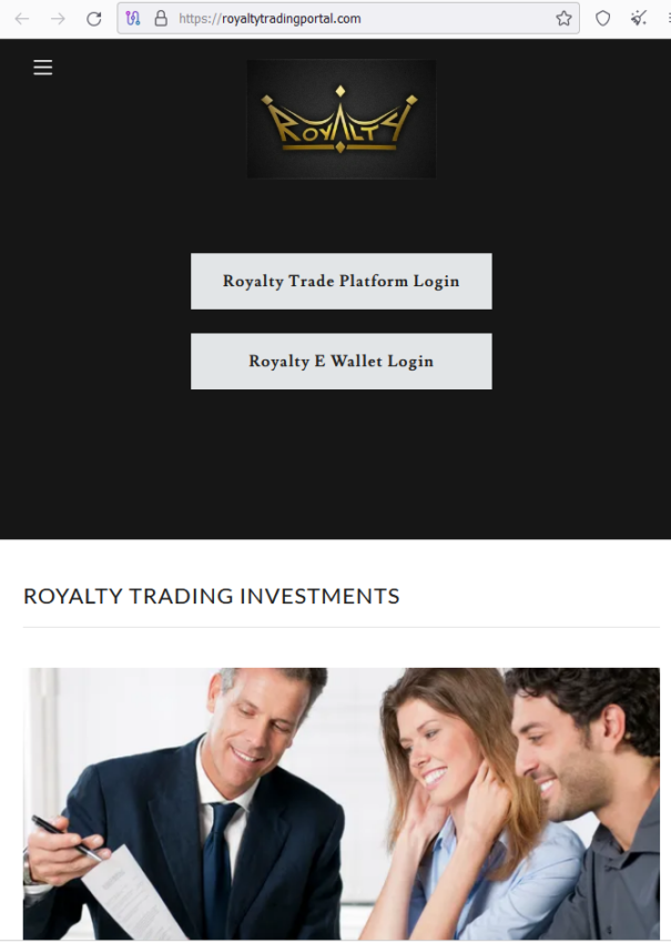 Horuz Markets Limited svyazi royaltytradingportal.com
