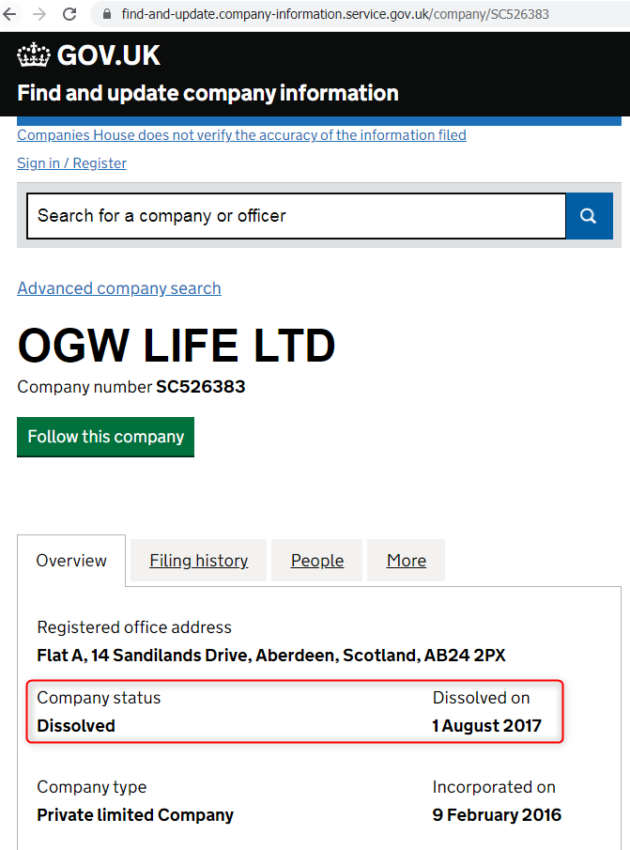 OGW-Life adresa i kontakty